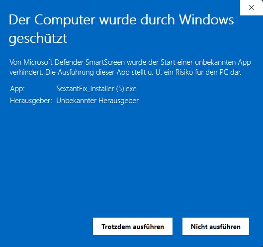 Windows SmartScreen Warnfenster mit Details und Trotzdem-ausführen-Button